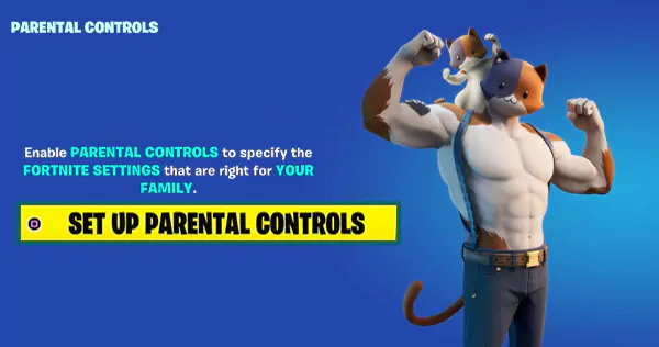 Click SET UP PARENTAL CONTROLS