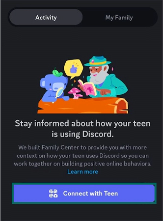 Tap Connect with Teen