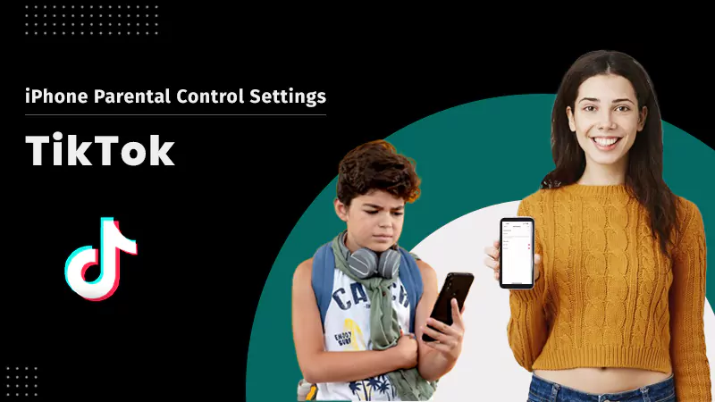 iPhone parental control settings for TikTok