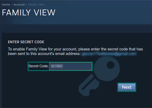 Enter the Secret Code
