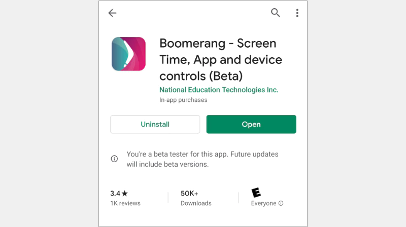 Install the Boomerang app