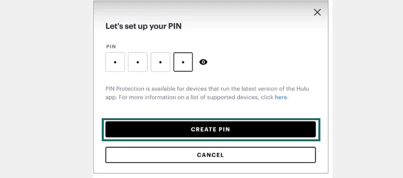 Create pin