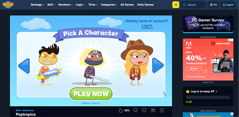 Poptropica