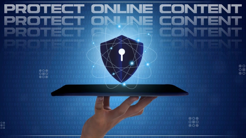 protect online content