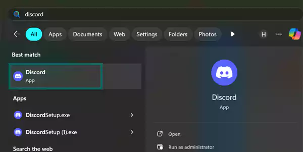 Open Discord