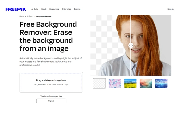 Freepik Background Remover