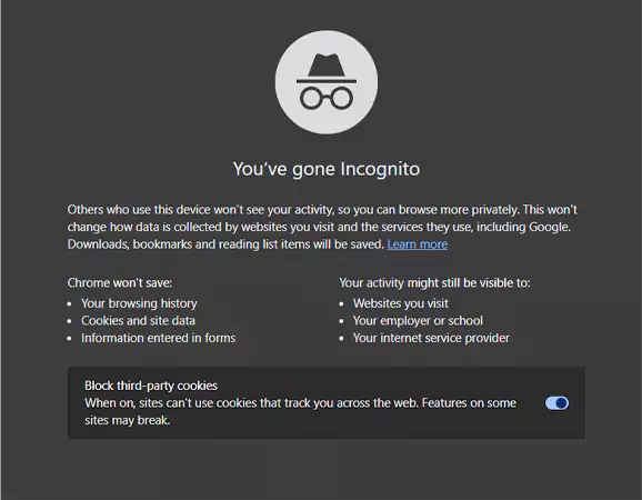 Incognito Mode