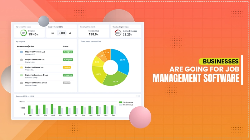 businesses are going for job management software