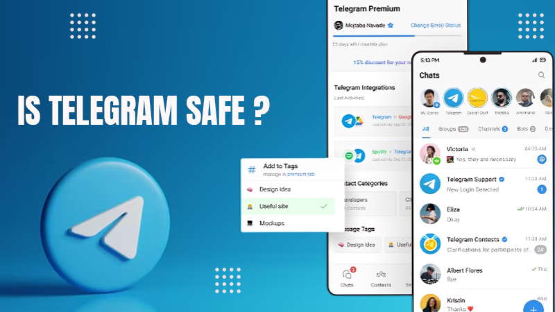 is telegram safe