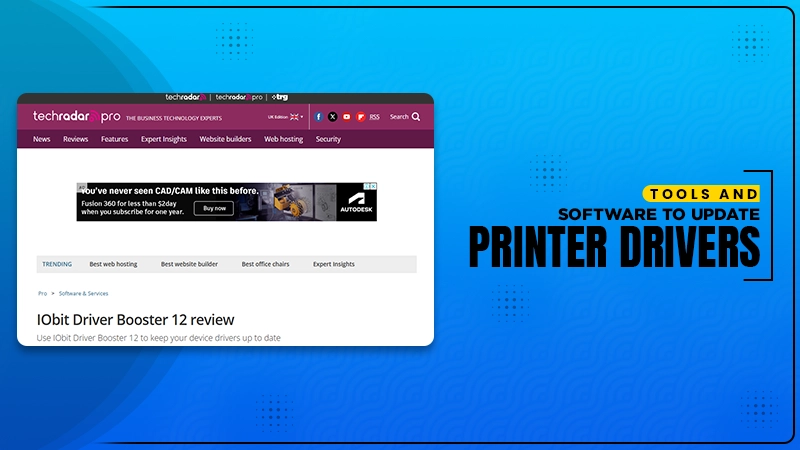 tools and software to update printer drivers