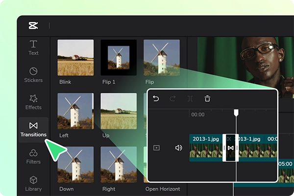 transitions and animations