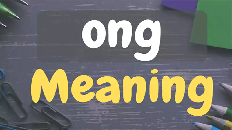 d-ONG Meaning