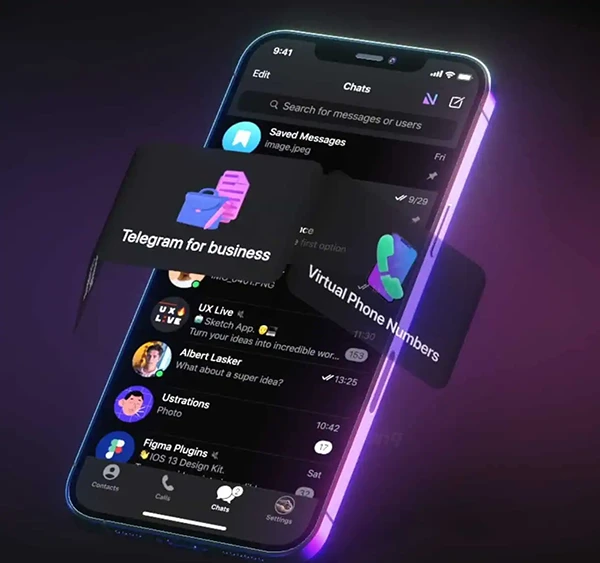 telegram for business