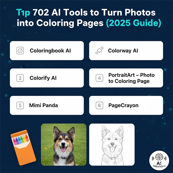 Photos into Coloring Pages