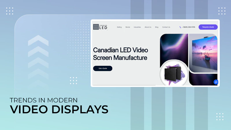 Trends in Modern Video Displays