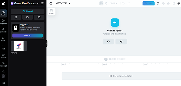 click to upload