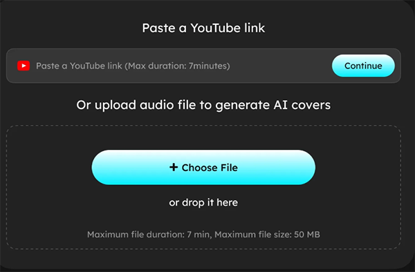 upload a song