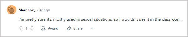 One user on Reddit states that UWU is unsafe for kids