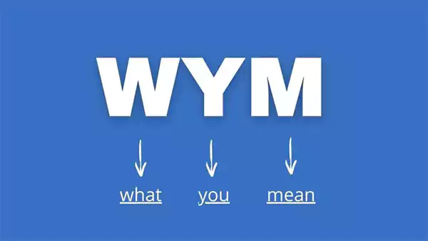 WYM Meaning What Does WYM Mean