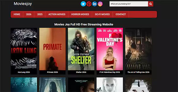 MovieJoy Homepage