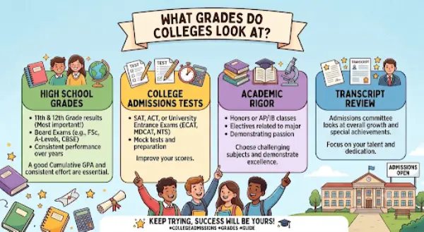 What Grades Do Colleges Look At