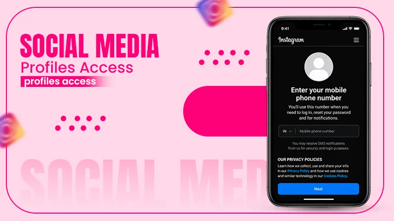 social media profiles access recovery