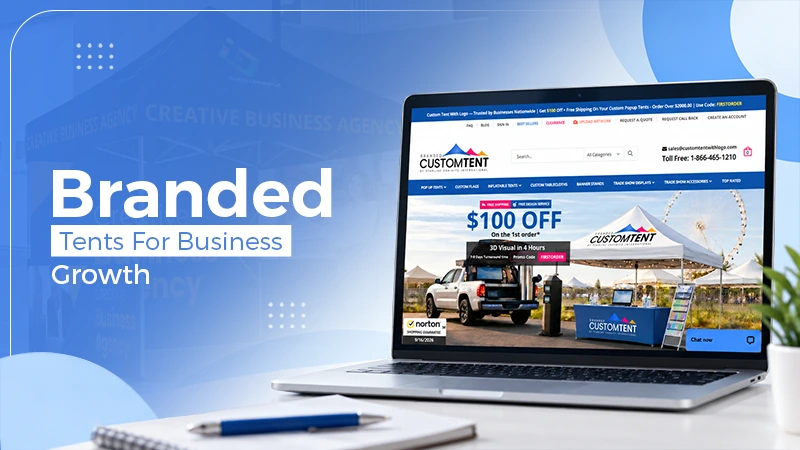 Custom Tent With Logo: Why Branded Event Spaces Matter for Growing Businesses