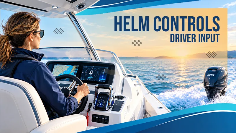 From Switch to Signal: How Modern Outboard Helm Controls Turn Driver Input Into Engine Action