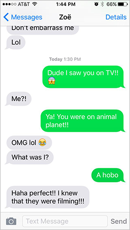 lol text conversation