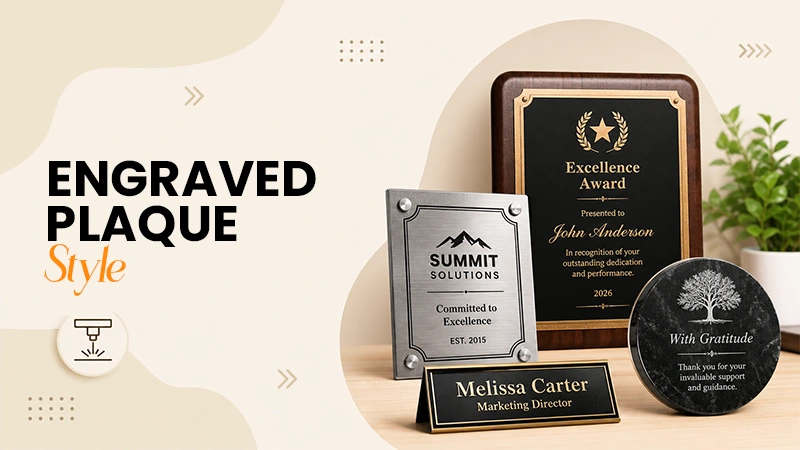 The Techniques And Styles Of Engraved Plaques