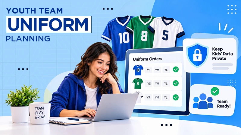 How to Organize Youth Team Uniform Orders Without Oversharing Children’s Data